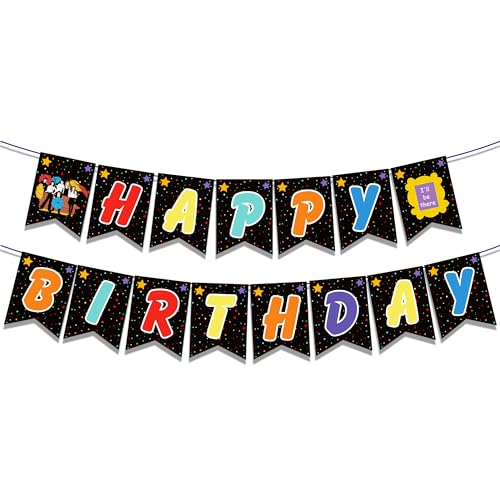 Banner Party Decoration, I'll be There Theme Party Supplies Family Bestie Boys Girls Kids Home Classroom Baby Showers Birthday Party Decorations Hanging Flags - color: Friend