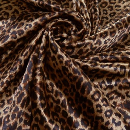 Large 35 inches Satin Square Scarf Lightweight Neck Hair Wrap Fashion Headscarf - color: A22