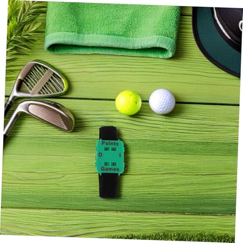 Angoily Portable Tennis Score Counter Wristband Manual Dial Golf Score Keeper Watch Lightweight Outdoor Training Games