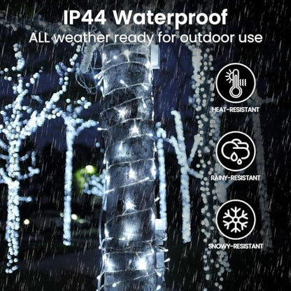 4 Pack 200 LED Battery Operated String Lights, Twinkle Lights Cool White - color: Cool White, size: 4PK(50LED)