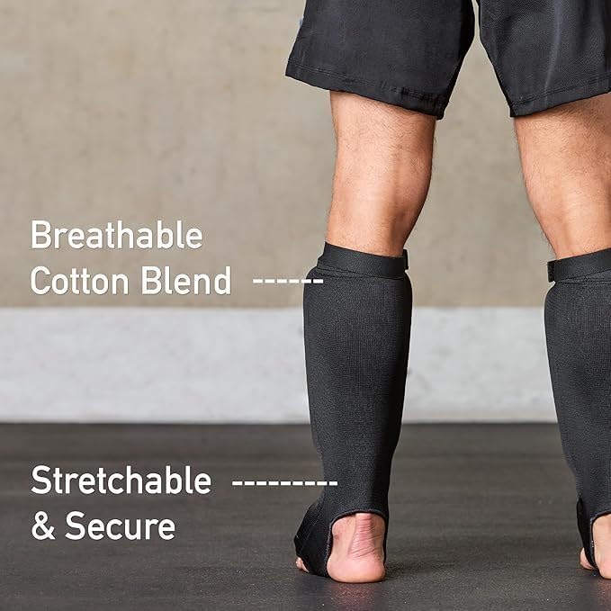 O2TEE Custom MMA Shin Pads Make Your Own Protective Shin Guards for Muay Thai Kickboxing Sparring and Training, for Adults, Kids, and Youth - color: blue