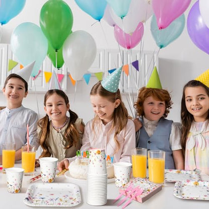 350 Pcs Wildflower Paper Plates and Napkins Set 9 Inch 7 Inch Disposable Durable Spring Floral Dinnerware Set Wedding Baby Shower Party Supplies Tableware Serve 50 Guest Cups Knife Forks Spoon - color: Pink, style: Wildflower