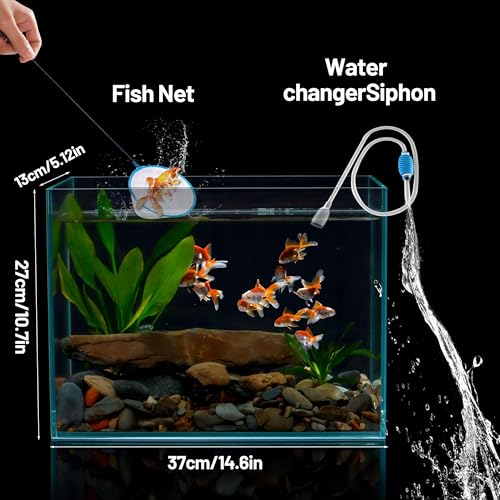 3.5 Gallon Rimless Aquarium, Ultra Clear Nano Betta Tank | 5mm low iron glass, 14.5 x 5.1 x 10.6 in rectangular design for betta fish, shrimp, aquascaping and planted setups - color: 3.5 Gallons, size: Nano