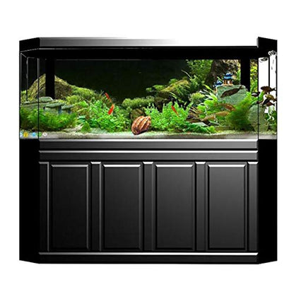 Aquarium Background Static Cling Black Fish Tank Backdrop Wallpaper PVC Poster Removable No Glue Underwater Decor for Fish Tanks 24x11.8 24x15.7 29.9x18.1 35.8x19.7 48x18.1 Inches - size: 76×46cm