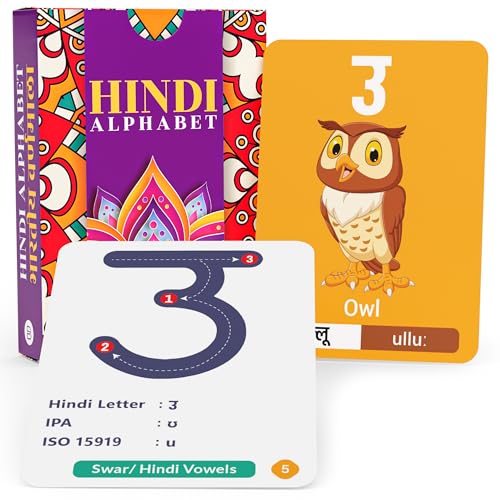 Hindi Alphabet Flash Cards with Audio – Learn Letters & Pronunciation | Hindi alphabet flash cards with audio for learning letters and pronunciation