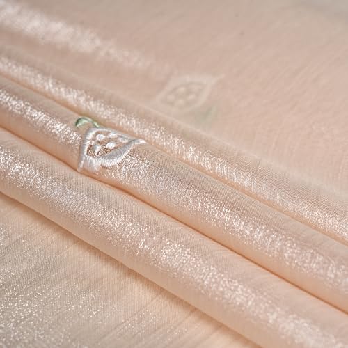 Shinny Threat Hijab Flower Embroidery Shawl Scarf Summer Cool Headwrap | Shinny Threat, Flower Embroidery - color: Light Yellow