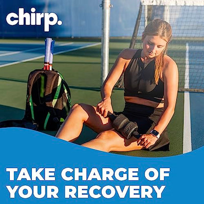 Chirp 3-in-1 Muscle Roller, Deep Tissue Foam Massager, 4x4x24 Inches | Handheld Muscle Roller, 3 Interchangeable Massage Rollers, Trigger Point Recovery, Leg Roller and Massage Stick - style: 3-in-1 Muscle Roller