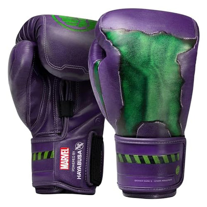 Hayabusa Marvel Hero Elite Boxing Gloves for Men and Women - color: Hulk, size: 12oz