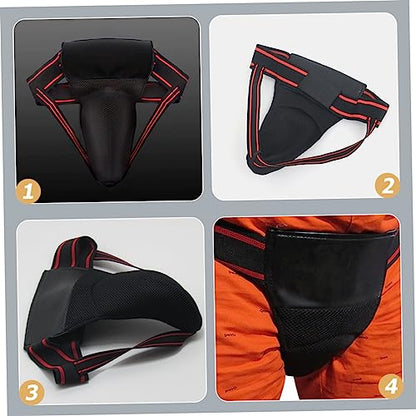 Toddmomy Professional Crotch Guard Integrated Groin Protector Breathable Design for Boxing MMA Taekwondo