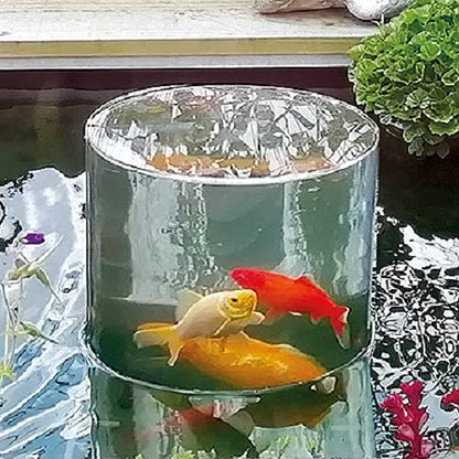 PondXpert Pond Koi Fish Viewing Tube, Observation Tower for Aquatic Water Garden Koi Fish Ponds, Pex517