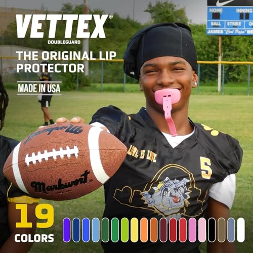 Vettex Youth Football Mouthguard, Red - color: Scarlet Red