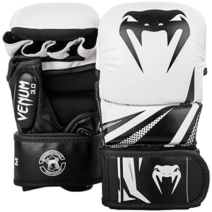 Venum Challenger 3.0 Sparring Gloves - color: White/Black, size: Large-X-Large