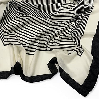 FINIZO Women's Fashion Scarves, Lightweight Cotton Blend Neck Scarves - color: 22