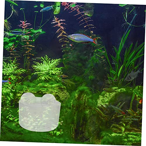 UPKOCH 4pcs Acrylic Fish Feeding Cups Suction Cups Aquarium Shrimp Feeder for Easy Feeding for Fish Tank Decoration and Worm