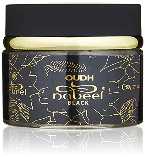 Nabeel Perfumes Heritage Collection Oudh Black Incense 60 g, 4INP074508 - color: Oud Nabeel Black, size: 60 g