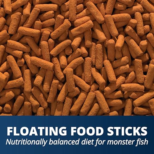 Tetra JumboMin Large Floating Sticks Fish Food for Monster Fish, 3.96 lbs | Daily Live Food Alternative For Large Aggressive Fish, Active Life Formula Supports Healthy Cells, Growth and Digestion - size: 3.96 Pound (Pack of 1)
