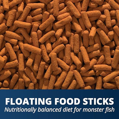 Tetra JumboMin Large Floating Sticks Fish Food for Monster Fish, 3.96 lbs | Daily Live Food Alternative For Large Aggressive Fish, Active Life Formula Supports Healthy Cells, Growth and Digestion - size: 3.96 Pound (Pack of 1)
