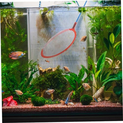GALPADA 10pcs Small Fishing Nets for Boy Girl Fine Mesh Fish Catching Nets for Aquariums and Pools Lightweight and Design for Easy Use Random Colors
