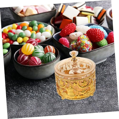 Mikinona Eid Mubarak Metal Food Tray Middle East Candy Box Jewelry Keepsake Candy Storage Treat Boxes - color: Multicolor