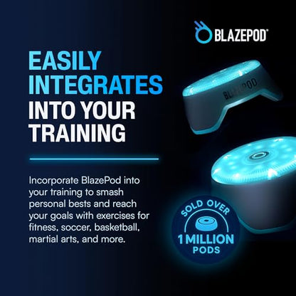 BlazePod Reaction Training Kit Smart Pods for Speed, Agility & Cognitive Drills - Pro-Level Training for Athletes, Trainers, Therapists & Coaches - App Access Included (4 Pods) - color: 4 Pods | Starter Bundle