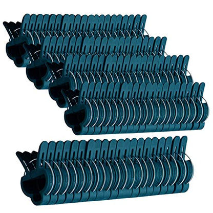 RayLynn Products Garden Plant Support Clips, Small 100-Pack | 100 small plastic plant support clips, secures delicate stems, flowers, saplings to trellis or garden stakes