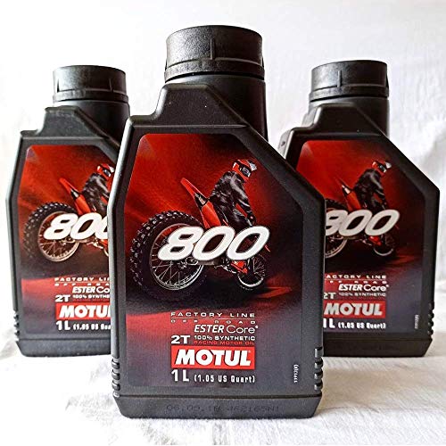 Motul 800-2t Off-Road 100% Synthetic Premix 1 Liter (4L) - size: 4L