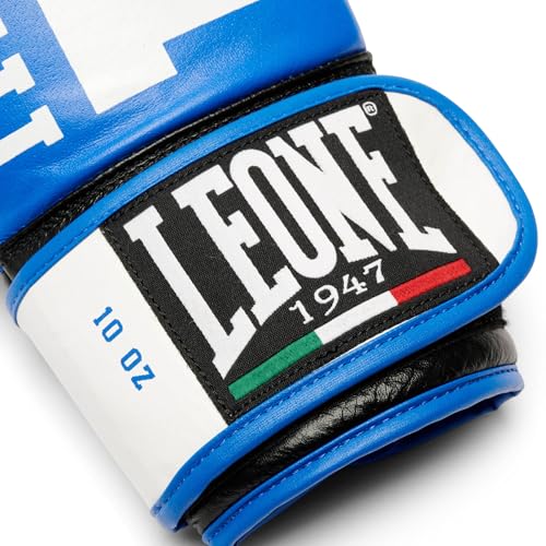 LEONE 1947, Explosion Boxing Gloves - color: blue, size: 12OZ