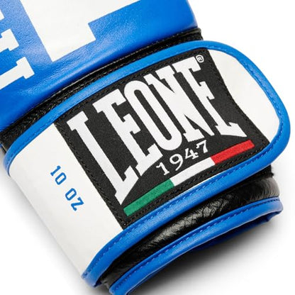 LEONE 1947, Explosion Boxing Gloves - color: blue, size: 14OZ