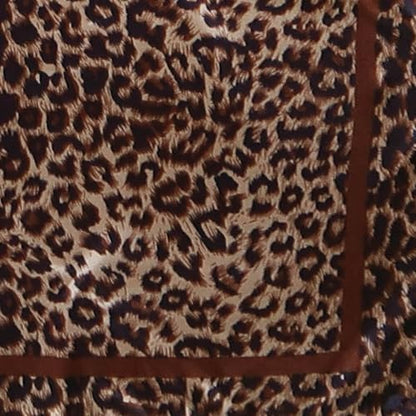 Large 35 inches Satin Square Scarf Lightweight Neck Hair Wrap Fashion Headscarf - color: A22