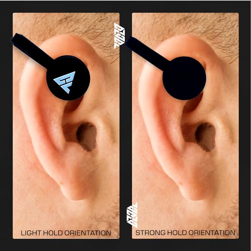 Reversible Cauliflower Ear Magnet Set + 2 Pressure Reducing Discs - Variable Compression Reduction Cauliflower Ear Treatment Kit - Cauliflower Ear Prevention - size: 2 Reversible Magnets (Joined)