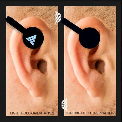 Reversible Cauliflower Ear Magnet Set + 2 Pressure Reducing Discs - Variable Compression Reduction Cauliflower Ear Treatment Kit - Cauliflower Ear Prevention - size: 2 Reversible Magnets (Joined)