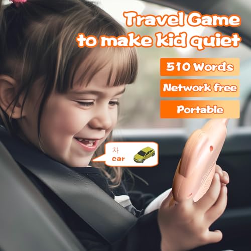 Bilingual Talking Flash Cards for Kids - Test Mode, Korean - color: Korean