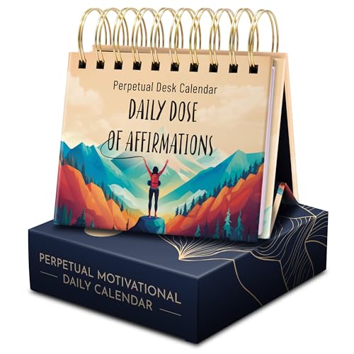 Daily Affirmation Calendar for Women, 366 Positive Affirmations & Quotes - color: Affirmations for Women