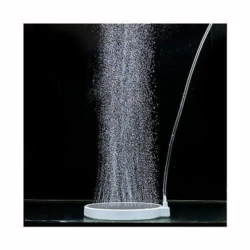 Nano Aquarium Air Stones, Fish Tank Oxygen Aerator (35-100Gal) | 4Inch, Comes with Air Tube, Control Valve and Check Valve, Quiet Operation, Nano Bubbles, Improve Dissolved Oxygen - size: 4 inch for 35 to 100 gallon tanks