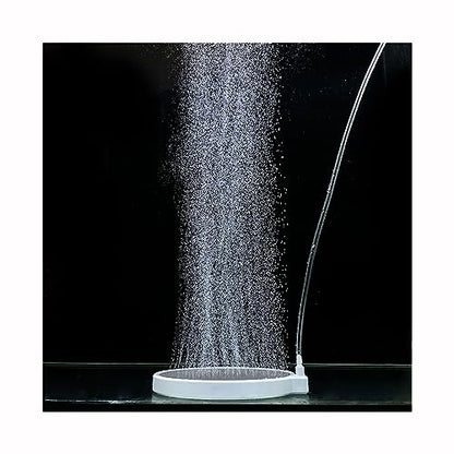 Nano Aquarium Air Stones, Fish Tank Oxygen Aerator (35-100Gal) | 4Inch, Comes with Air Tube, Control Valve and Check Valve, Quiet Operation, Nano Bubbles, Improve Dissolved Oxygen - size: 4 inch for 35 to 100 gallon tanks