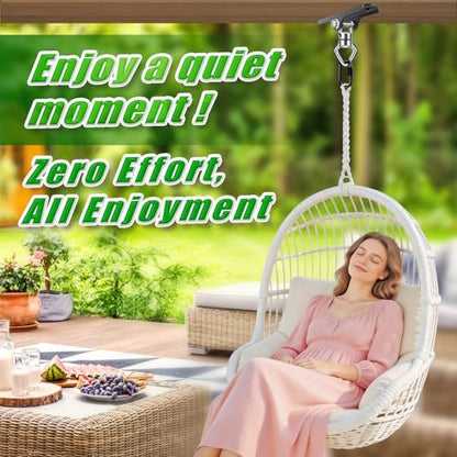 360° Swivel Swing Hanger with Ball Bearing Swing Ceiling Mount Hanging Chairs Hanger 900 LBS Capacity Aerial Silks Mount Hardware for Hammock Chair, Porch Swings, Tire Swings, gym rings, Heavy Bag - color: Ball Bearing 360° Swivel Diamond Hook ( 1 Pack )