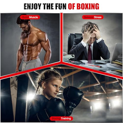Speed Bag Boxing Punching Bag, Wall Mount Height Adjustable & Fold Speed Bags for Boxing, Wall Bracket Boxing Reflex Ball, Boxing Bag as Adults Teens and Kids, Fits Home Gym Workout - color: Light black