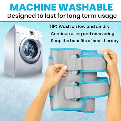 Vive Elbow Ice Pack Wrap - Ultra Cold Gel Ice Pack for Injuries Reusable - Elbow Support Compression for Cold/Hot Therapy - Adjustable for Men/Women, Sports Recovery, Arthritis, Tendonitis Pain Relief - style: Ice Pack