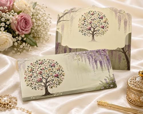 Tree of Life Money Envelopes (Pack of 10) - size: Life of tree 2 envelope (10)