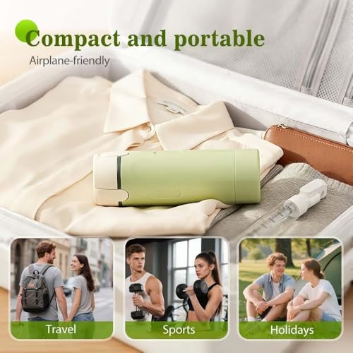 4-in-1 Travel Dispenser Bottle,4 Pack 30ML Travel Bottles for Toiletries, Leak Proof Travel Size Containers (Green) - color: Green