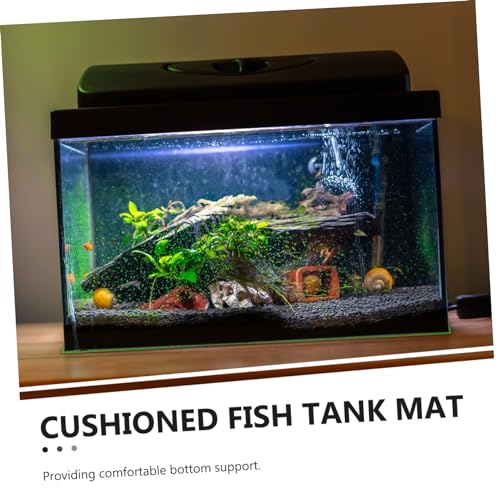 BESPORTBLE Nonslip Aquarium Bottom Mat Thick Pad for Fish Tank Floor and Wear-Resistant for All Aquatic Environments