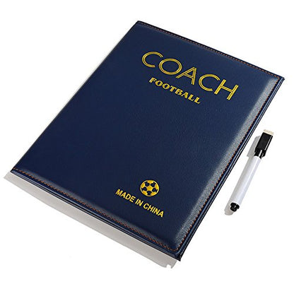 Pure Vie Portable Magnetic Soccer Coaching Board Football Tactics Clipboard - color: 17.32'' X 12.6''