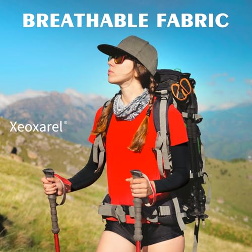 Xeoxarel Arm Sleeves for Men & Women (Available in 4 Pairs/12 Pairs) - color: 1 Pair Arm Sleeve - Black