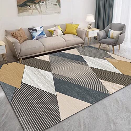 Prayer Rug Boys Bedroom Rug Grey Washable Rectangular Geometric Pattern Style Breathable Flatweave Rug 70X140cm,Blue-120x170cm(47x67inch) - size: 120x170cm(47x67inch)