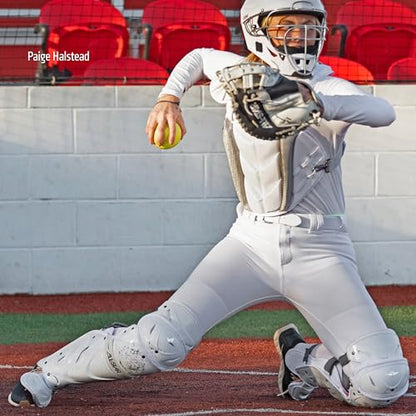 All-Star Adult PHX Paige Halstead Fastpitch Softball Chest Protector - color: White, size: Large