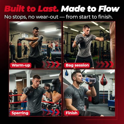 LIBERLUPUS MMA Gloves for Men – Punching Bag Gloves for Men, Open Palm Training Gloves for MMA Sparring, Kickboxing, Muay Thai, Youth Self-Defense, Durable Synthetic Leather with Wrist Support - size: Small-Medium