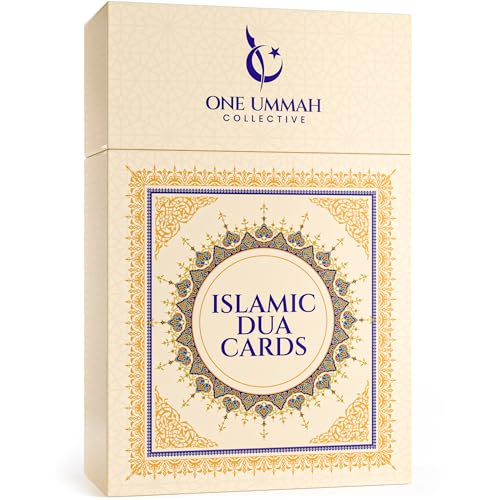 Islamic Dua Cards - 75 Essential Supplications with Translation, Transliteration & Story - Color-Coded by Emotions - for Kids & Adults - Quran & Hadith Prayers - Learning & Memorizing Muslim Duas