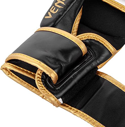 Venum Challenger 3.0 Sparring Gloves - color: White/Black/Gold, size: Large-X-Large