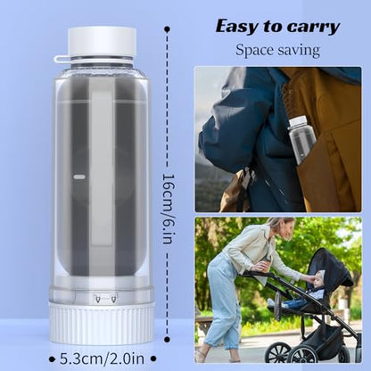 Portable Bidet for Travel, Rechargeable Waterproof Sprayer, White - color: White