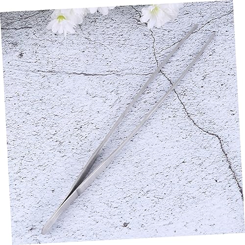 BESPORTBLE 1set Aquatic Plants Tool Kit Stainless Steel Aquascaping Tweezers Scissors Spatula Storage Bag Fish Tank Maintenance Tools for Aquarium Plants Decorations